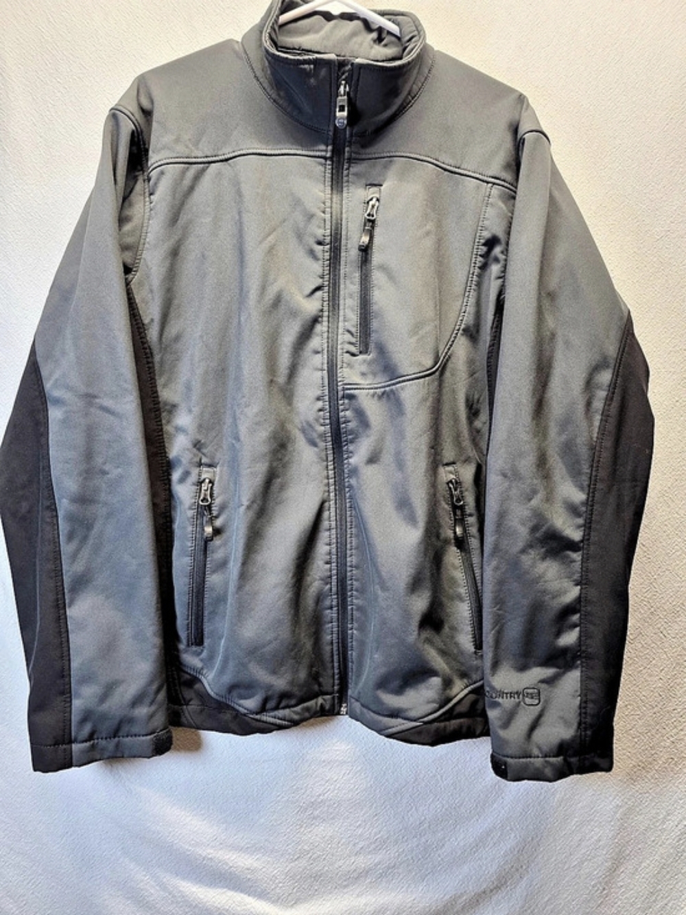 Free Country Men's Black Lightweight Jacket Size Medium - Picture 1 of 13